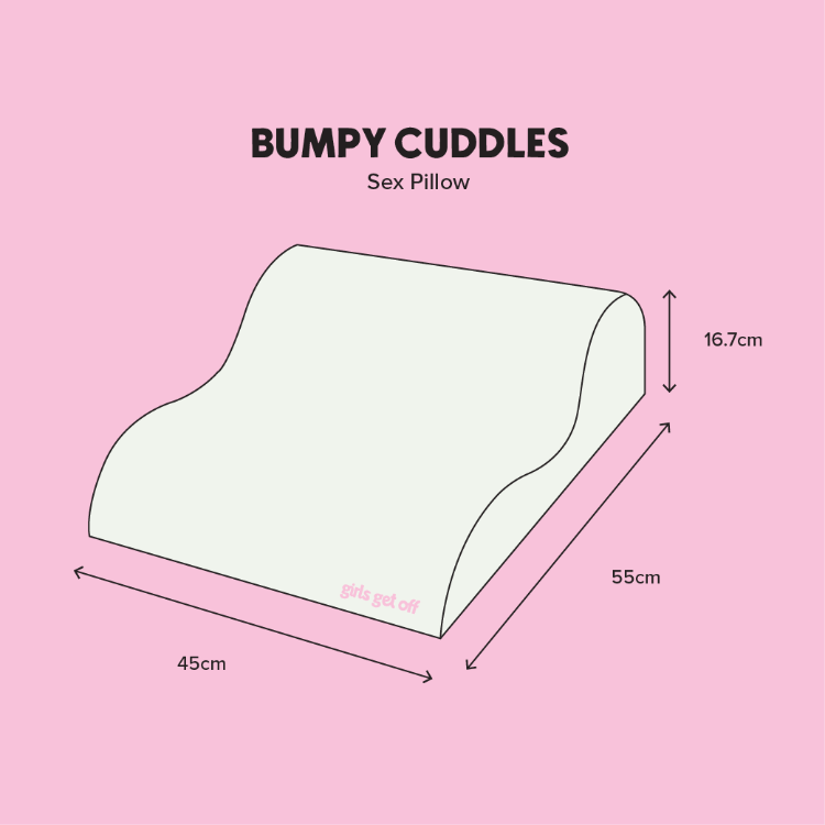 Bumpy Cuddles Ergonomic Sex Pillow Girls Get Off Girls Get Off Bumpy Cuddles Ergonomic Sex Pillow Girls Get Off Girls Get Off