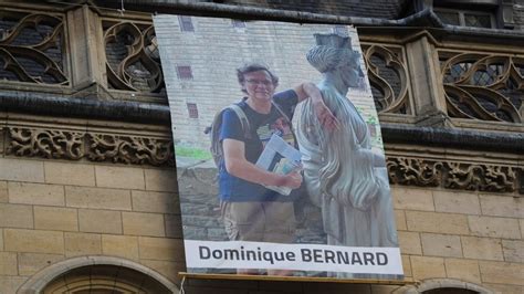 Dernier Hommage Religieux Dominique Bernard L Enseignant Assassin