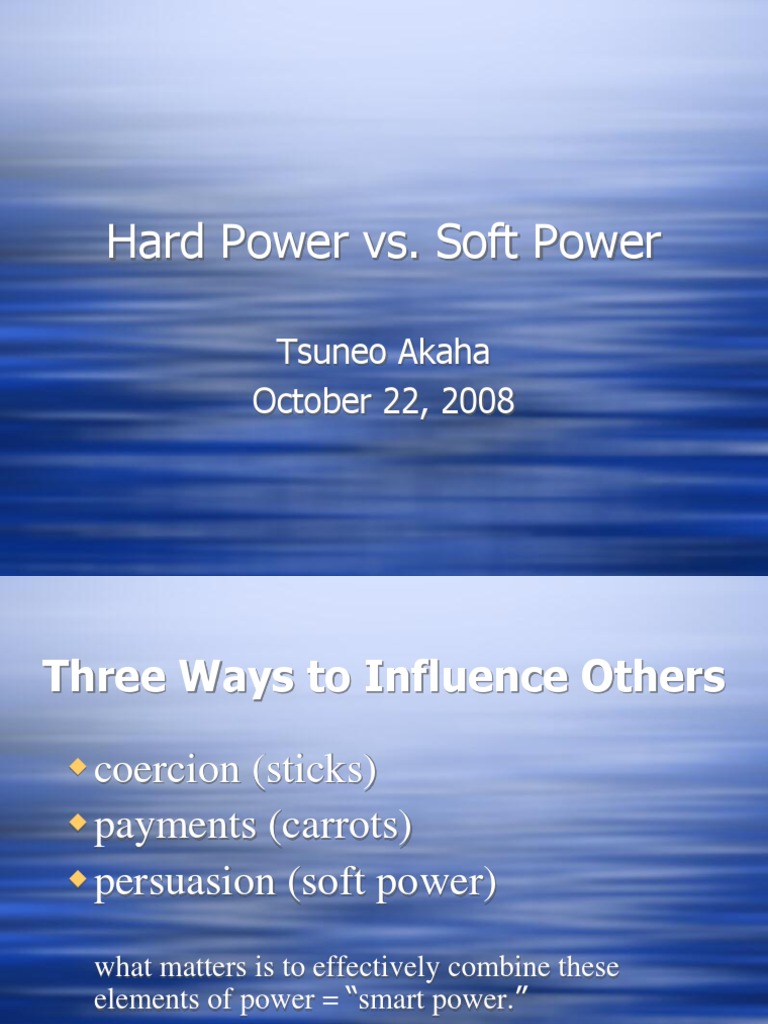 Hard Power Vs Soft Power Powerpoint And Google Slides Template Ppt Slides