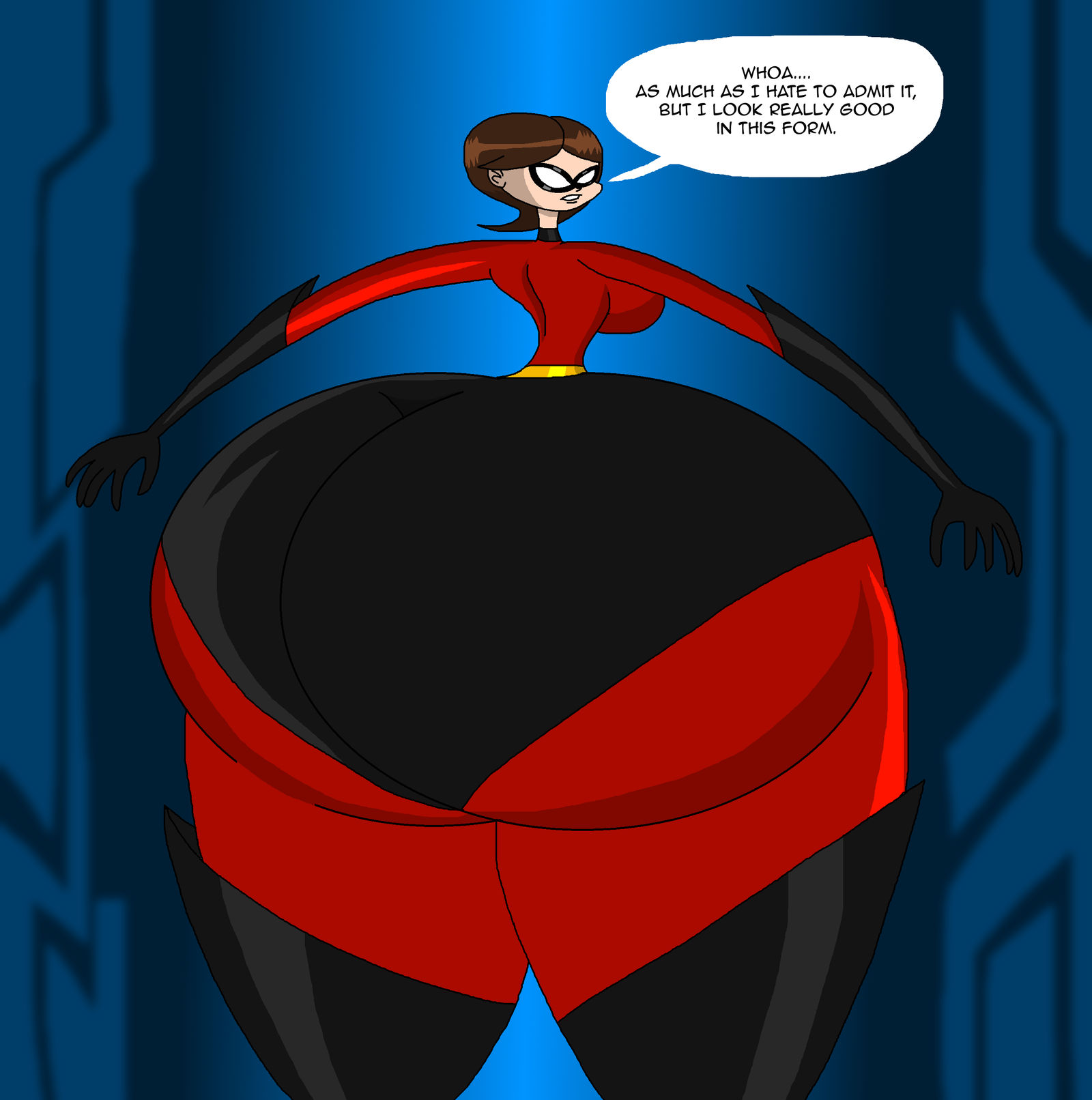 Elastigirl's Intense, Elastic Erotic Adventures