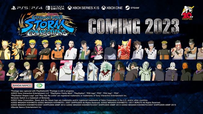 Naruto X Boruto Ultimate Ninja Storm Connections Characters Trailer