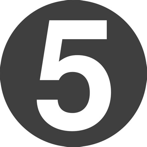 Number 5 Clip Art At Clker Com Vector Clip Art Online Royalty Free Amp Public Domain