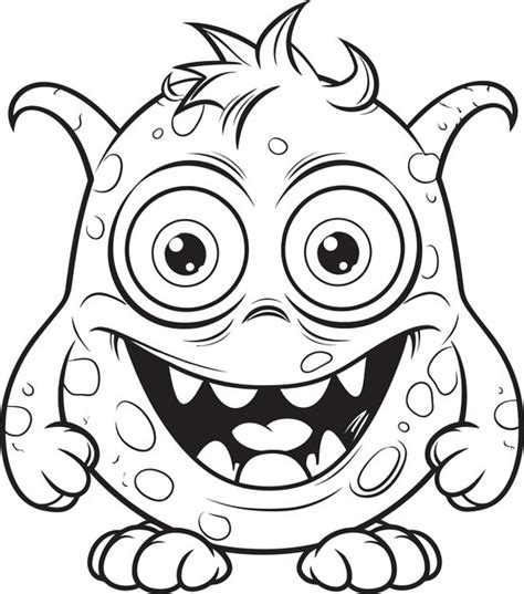 Wicked Wonders Coloring Pages Depicting Adorable Monster Scenes Freaky